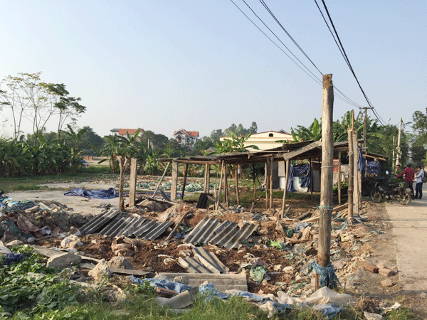 Đình chỉ hoạt động cơ sở sơ chế nguyên liệu ô mai bẩn ảnh 1