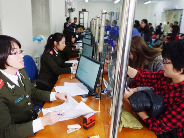 Sau Tết, người đến làm hộ chiếu tăng ảnh 1 Sau Tết, người đến làm hộ chiếu tăng ảnh 1