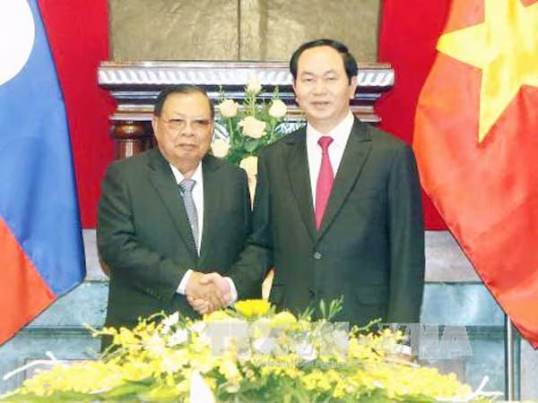 Thúc đẩy mạnh mẽ quan hệ hợp tác toàn diện Việt - Lào ảnh 1
