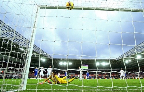 Chùm ảnh: Chelsea thắng giòn giã 5 sao trên sân Swansea ảnh 5 Chùm ảnh: Chelsea thắng giòn giã 5 sao trên sân Swansea ảnh 5