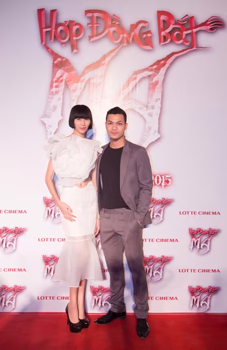 Á quân Cao Ngân nổi bật dự ra mắt phim “Hợp đồng bắt ma” ảnh 8