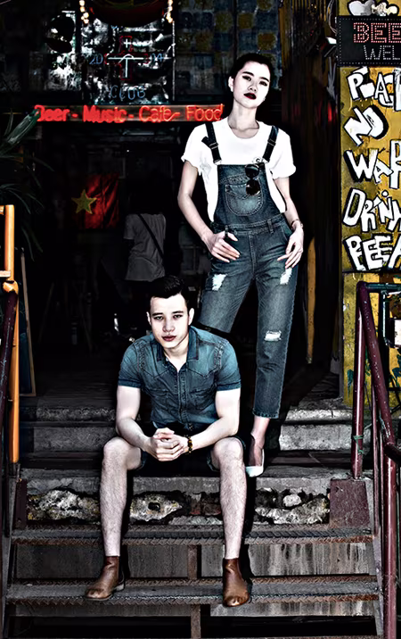 Dàn mẫu Venus miền Bắc “chất lừ” với Jean ảnh 4 Dàn mẫu Venus miền Bắc “chất lừ” với Jean ảnh 4