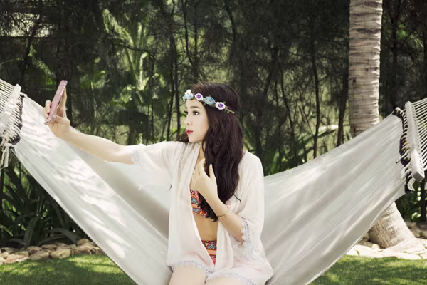 Hoa hậu Kỳ Duyên diện bikini khoe vóc dáng hoàn hảo ảnh 6