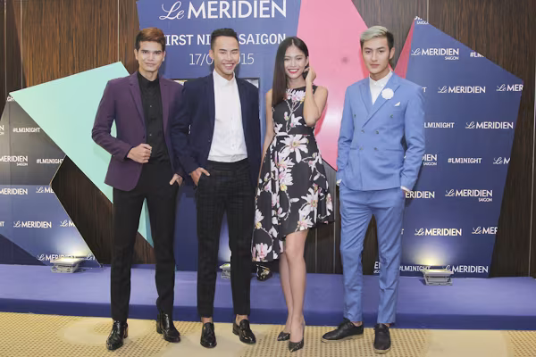 Mâu Thuỷ, Nguyễn Oanh dẫn 3 hotboy Vietnam's Next Top Model 2015 dự sự kiện ảnh 3