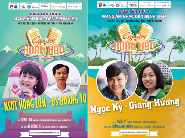 "Cặp đôi hoàn hảo" lần đầu "ghé thăm" chương trình mang âm nhạc đến bệnh viện ảnh 2