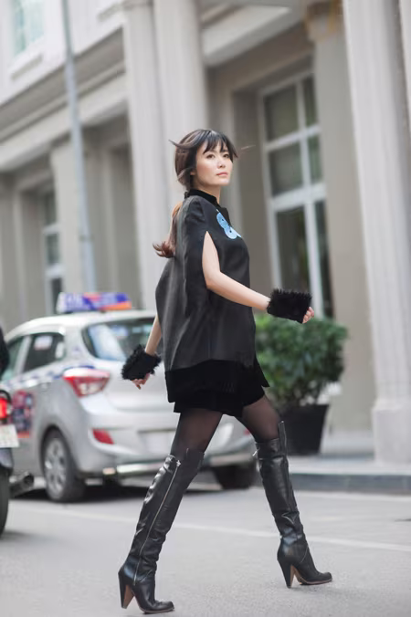 Hoa hậu Việt Nam 1994 Nguyễn Thu Thủy tái xuất đầy phong cách ảnh 3 Hoa hậu Việt Nam 1994 Nguyễn Thu Thủy tái xuất đầy phong cách ảnh 3