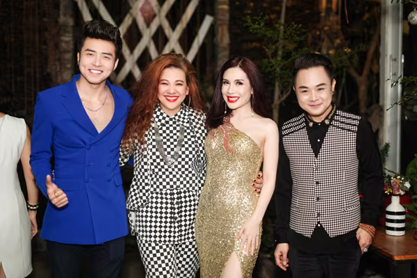 Á hậu Tố Uyên cùng dàn nghệ sĩ tham gia đấu giá ủng hộ MC Lê Tâm ảnh 5