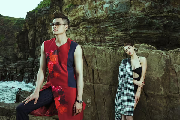 Hồng Quế diện bikini gợi cảm bên Vĩnh Thuỵ đầy phong cách ảnh 2