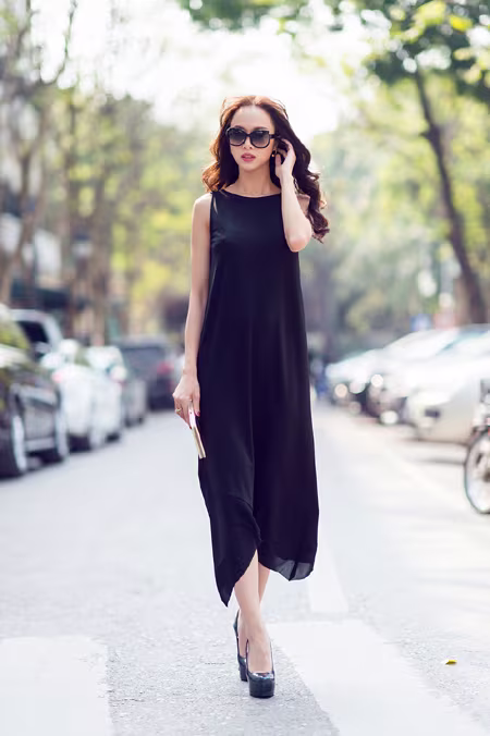 Vũ Ngọc Anh khoe vóc dáng thanh mảnh đầy quyến rũ với đầm maxi ảnh 6 Vũ Ngọc Anh khoe vóc dáng thanh mảnh đầy quyến rũ với đầm maxi ảnh 6