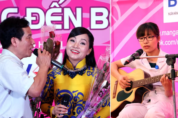 Sao Mai Thu Hằng hát đến khản tiếng trong phòng bệnh ảnh 10 Sao Mai Thu Hằng hát đến khản tiếng trong phòng bệnh ảnh 10