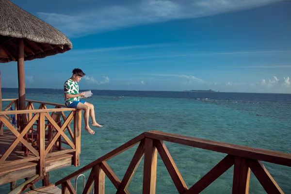 "Táo quân" Trịnh Tú Trung tận hưởng mùa hè tại thiên đường ở hạ giới ảnh 6 "Táo quân" Trịnh Tú Trung tận hưởng mùa hè tại thiên đường ở hạ giới ảnh 6