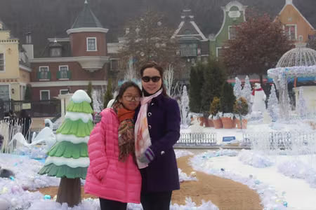 Nữ hoàng doanh nhân Kim Chi đón Giáng sinh sớm ở Hàn Quốc ảnh 4 Nữ hoàng doanh nhân Kim Chi đón Giáng sinh sớm ở Hàn Quốc ảnh 4