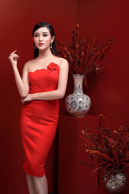 Á hậu Huyền My biến ảo đầy quyến rũ với bộ sưu tập xuân ảnh 7