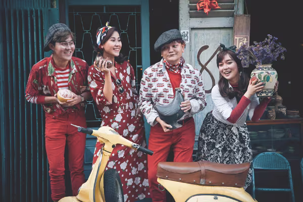 Trịnh Tú Trung, My Trần tung bộ ảnh đón xuân cực ngộ nghĩnh ảnh 1 Trịnh Tú Trung, My Trần tung bộ ảnh đón xuân cực ngộ nghĩnh ảnh 1