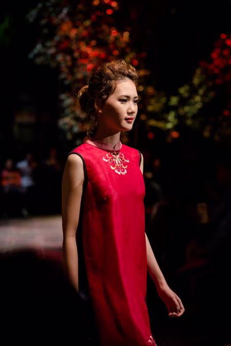 Dàn mẫu trẻ Venus miền Bắc tỏa sáng với trang phục cổ truyền ảnh 3