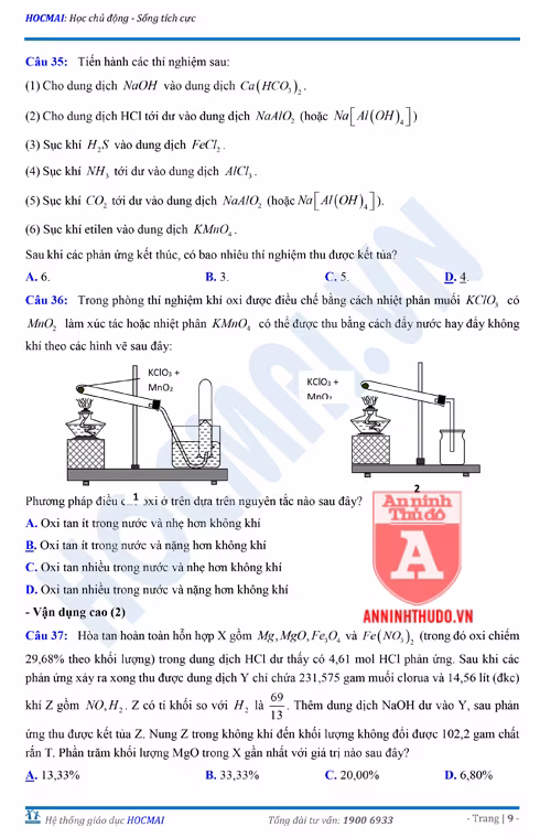 Tự đánh giá trước Kỳ thi THPT Quốc gia 2018 (3): Kiểm tra môn Hóa học & Đáp án môn Vật lí ảnh 22 Tự đánh giá trước Kỳ thi THPT Quốc gia 2018 (3): Kiểm tra môn Hóa học & Đáp án môn Vật lí ảnh 22