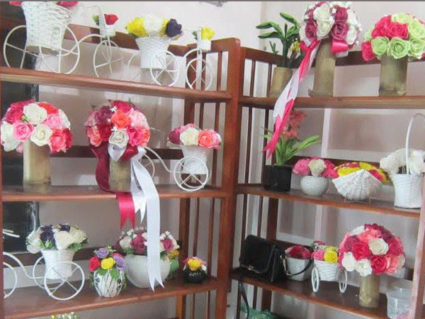 Độc đáo hoa cưới bằng đất sét Nhật Bản ảnh 2 Độc đáo hoa cưới bằng đất sét Nhật Bản ảnh 2