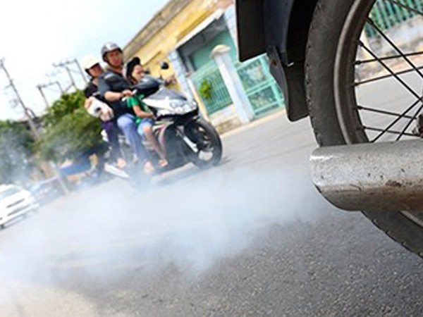 Kiểm soát khí thải xe mô tô, gắn máy: Xe không đạt yêu cầu bị cấm lưu thông ảnh 2 Kiểm soát khí thải xe mô tô, gắn máy: Xe không đạt yêu cầu bị cấm lưu thông ảnh 2