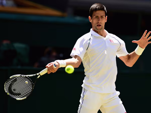 Nole giành vé vào chung kết ảnh 1 Nole giành vé vào chung kết ảnh 1