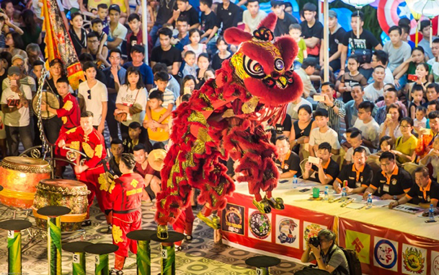 Chiêm ngưỡng những màn trình diễn lân sư rồng đỉnh cao tại Sun World Danang Wonders ảnh 2 Chiêm ngưỡng những màn trình diễn lân sư rồng đỉnh cao tại Sun World Danang Wonders ảnh 2