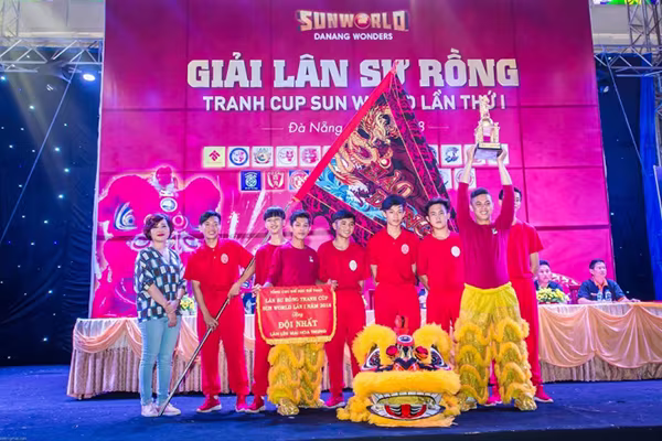 Chiêm ngưỡng những màn trình diễn lân sư rồng đỉnh cao tại Sun World Danang Wonders ảnh 7 Chiêm ngưỡng những màn trình diễn lân sư rồng đỉnh cao tại Sun World Danang Wonders ảnh 7