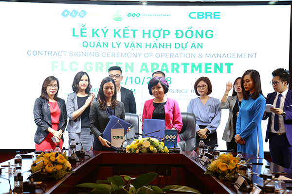 CBRE trở thành đơn vị quản lý vận hành dự án FLC Green Apartment ảnh 2 CBRE trở thành đơn vị quản lý vận hành dự án FLC Green Apartment ảnh 2