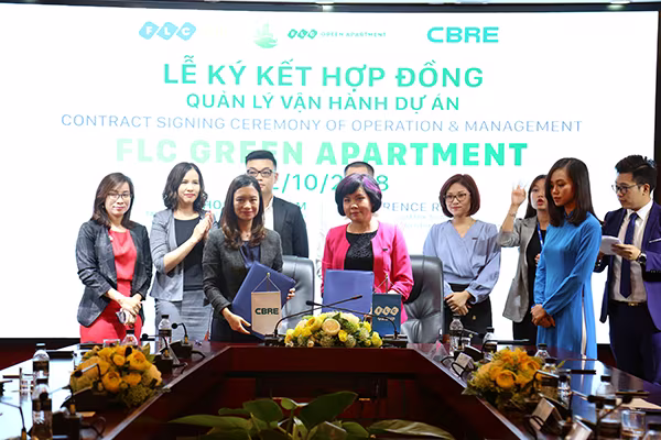 CBRE trở thành đơn vị quản lý vận hành dự án FLC Green Apartment ảnh 2 CBRE trở thành đơn vị quản lý vận hành dự án FLC Green Apartment ảnh 2