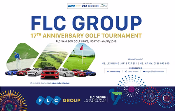 Tập đoàn FLC tổ chức giải golf với phần thưởng khủng chào sinh nhật 17 tuổi ảnh 1 Tập đoàn FLC tổ chức giải golf với phần thưởng khủng chào sinh nhật 17 tuổi ảnh 1