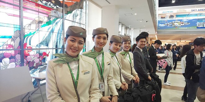 Bamboo Airways đưa những vị khách đầu tiên đến Nhật Bản ảnh 6 Bamboo Airways đưa những vị khách đầu tiên đến Nhật Bản ảnh 6