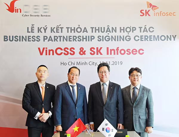 VinCSS ký thoả thuận hợp tác an ninh mạng với SK Infosec ảnh 2 VinCSS ký thoả thuận hợp tác an ninh mạng với SK Infosec ảnh 2