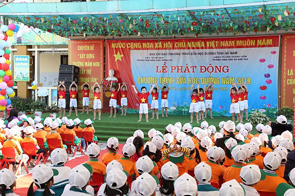 130.000 trẻ em mầm non và tiểu học Hà Nam thụ hưởng chương trình Sữa học đường ảnh 5 130.000 trẻ em mầm non và tiểu học Hà Nam thụ hưởng chương trình Sữa học đường ảnh 5
