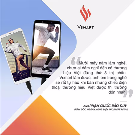 "Chưa ai dám nghĩ có ngày thương hiệu Việt đứng thứ 3 thị trường smartphone" ảnh 1 "Chưa ai dám nghĩ có ngày thương hiệu Việt đứng thứ 3 thị trường smartphone" ảnh 1