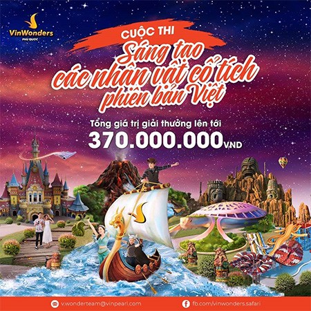 "Chất Việt" nào sẽ lên ngôi tại "Sáng tạo nhân vật cổ tích phiên bản VinWonders?" ảnh 1 "Chất Việt" nào sẽ lên ngôi tại "Sáng tạo nhân vật cổ tích phiên bản VinWonders?" ảnh 1