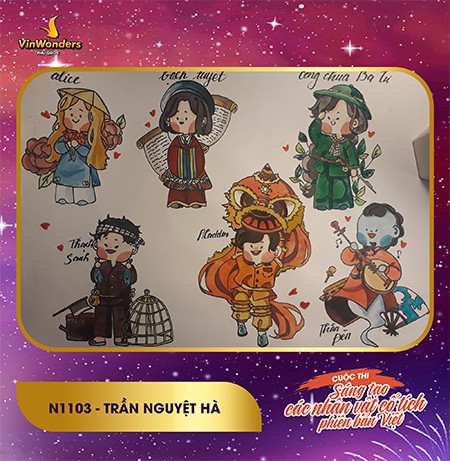 "Chất Việt" nào sẽ lên ngôi tại "Sáng tạo nhân vật cổ tích phiên bản VinWonders?" ảnh 3 "Chất Việt" nào sẽ lên ngôi tại "Sáng tạo nhân vật cổ tích phiên bản VinWonders?" ảnh 3