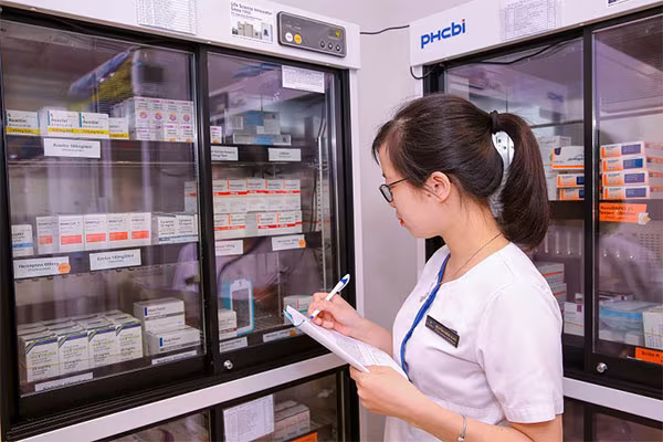 Cận cảnh trung tâm tiêm chủng 5 sao "một chiều" đầu tiên tại Hà Nội ảnh 7