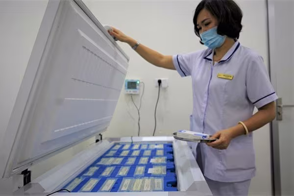 Cận cảnh trung tâm tiêm chủng 5 sao "một chiều" đầu tiên tại Hà Nội ảnh 8