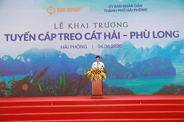 Sun Group khai trương tuyến cáp có trụ cáp treo cao nhất thế giới ảnh 7 Sun Group khai trương tuyến cáp có trụ cáp treo cao nhất thế giới ảnh 7