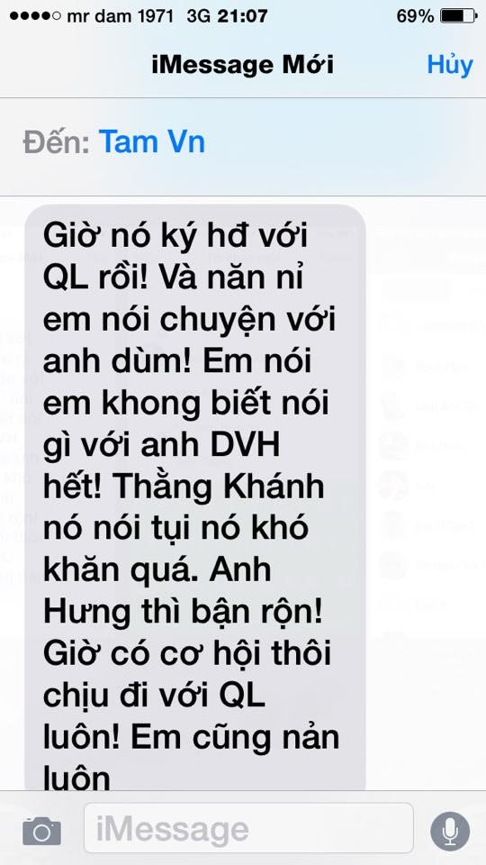 Đàm Vĩnh Hưng mắng Quang Lê “hèn” khi phủ nhận chuyện “giành gà nòi“ ảnh 4 Đàm Vĩnh Hưng mắng Quang Lê “hèn” khi phủ nhận chuyện “giành gà nòi“ ảnh 4