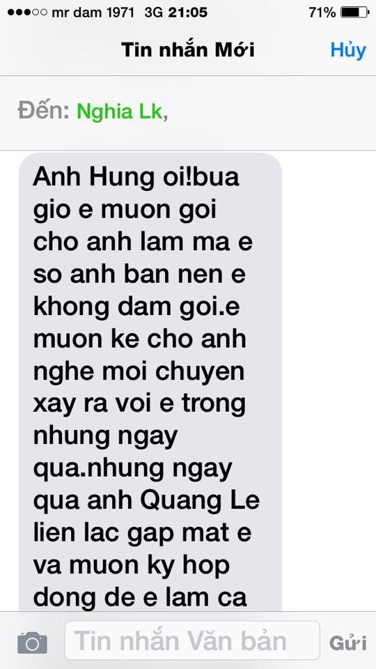 Đàm Vĩnh Hưng mắng Quang Lê “hèn” khi phủ nhận chuyện “giành gà nòi“ ảnh 6 Đàm Vĩnh Hưng mắng Quang Lê “hèn” khi phủ nhận chuyện “giành gà nòi“ ảnh 6