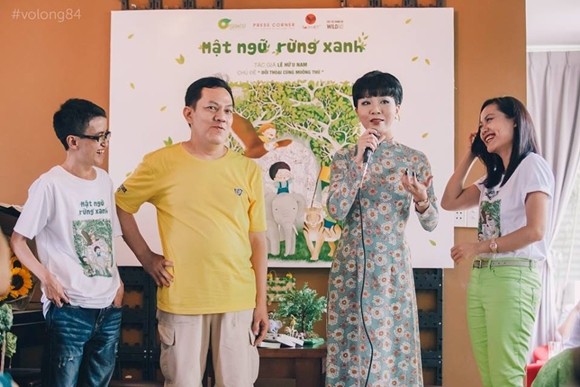 Lê Hữu Nam ra mắt "Mật ngữ rừng xanh" ảnh 3 Lê Hữu Nam ra mắt "Mật ngữ rừng xanh" ảnh 3