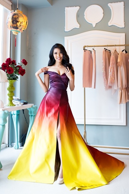 Hoa khôi áo dài Lan Khuê vào Top 10 trang phục dạ hội tại Hoa hậu thế giới ảnh 6 Hoa khôi áo dài Lan Khuê vào Top 10 trang phục dạ hội tại Hoa hậu thế giới ảnh 6