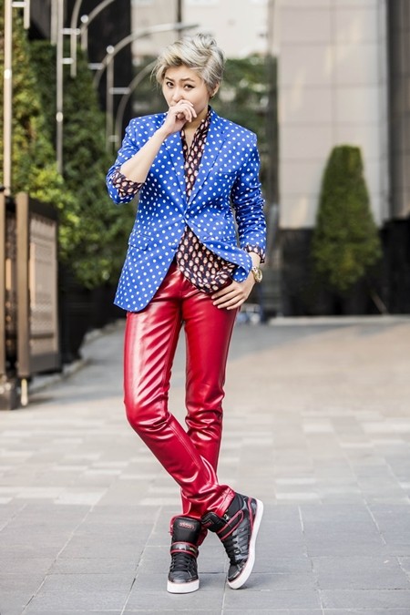 Vicky Nhung lạ lẫm với phong cách Tomboy ảnh 3 Vicky Nhung lạ lẫm với phong cách Tomboy ảnh 3