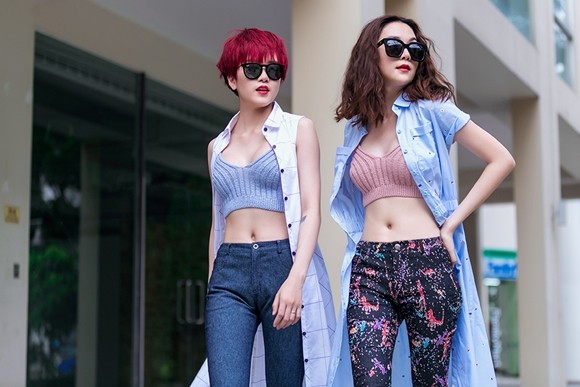 Thiều Bảo Trang - Thiều Bảo Trâm cực gợi cảm với thời trang dạo phố ảnh 8 Thiều Bảo Trang - Thiều Bảo Trâm cực gợi cảm với thời trang dạo phố ảnh 8
