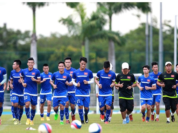 U23 Việt Nam hưng phấn trước trận gặp U23 Myanmar ảnh 1 U23 Việt Nam hưng phấn trước trận gặp U23 Myanmar ảnh 1