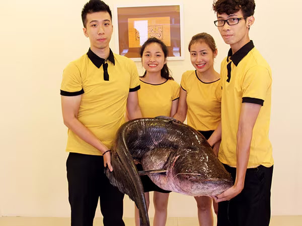 Cá quý Tây Nguyên lên bàn tiệc Hà Nội ảnh 2