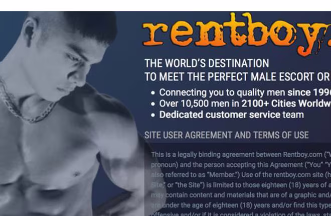 Sa "tổ quỷ" Rentboy, trai gọi dễ dàng bán dâm  ảnh 1