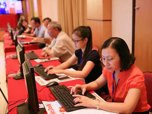 Khai trương Trung tâm báo chí, diễn tập chuẩn bị phục vụ Đại hội ảnh 1 Khai trương Trung tâm báo chí, diễn tập chuẩn bị phục vụ Đại hội ảnh 1