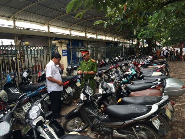 Phạt 95 triệu đồng các điểm trông giữ xe trái phép ảnh 1 Phạt 95 triệu đồng các điểm trông giữ xe trái phép ảnh 1