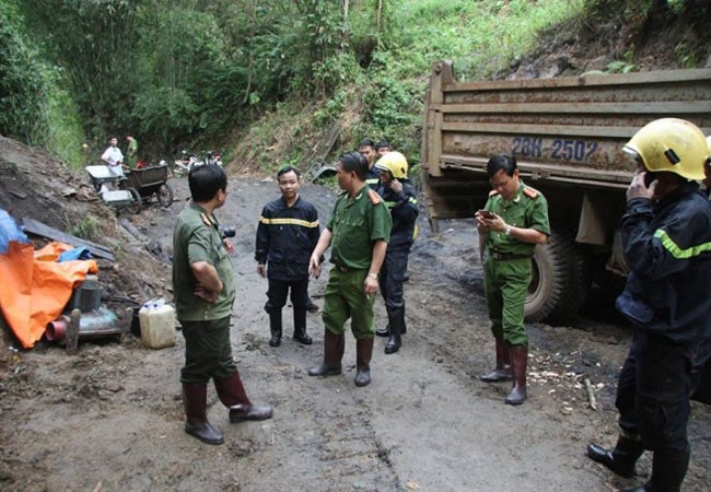 Liên tiếp 2 vụ sập hầm, lò - 4 người chết, 2 người mất tích ảnh 2 Liên tiếp 2 vụ sập hầm, lò - 4 người chết, 2 người mất tích ảnh 2