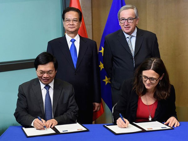 Bước tiến lịch sử Việt Nam - EU ảnh 1 Bước tiến lịch sử Việt Nam - EU ảnh 1